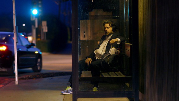 Maestro Brian waiting for a ride